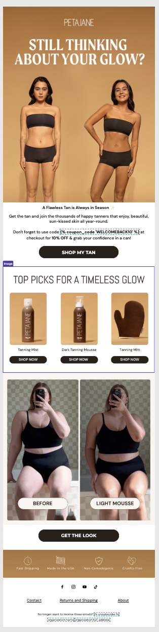 Peta Jane - Still thinking about your glow?